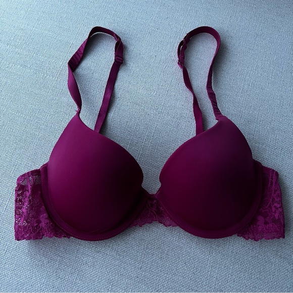CALVIN KLEIN Fuchsia Pink Lace Bra - Picture 2 of 6